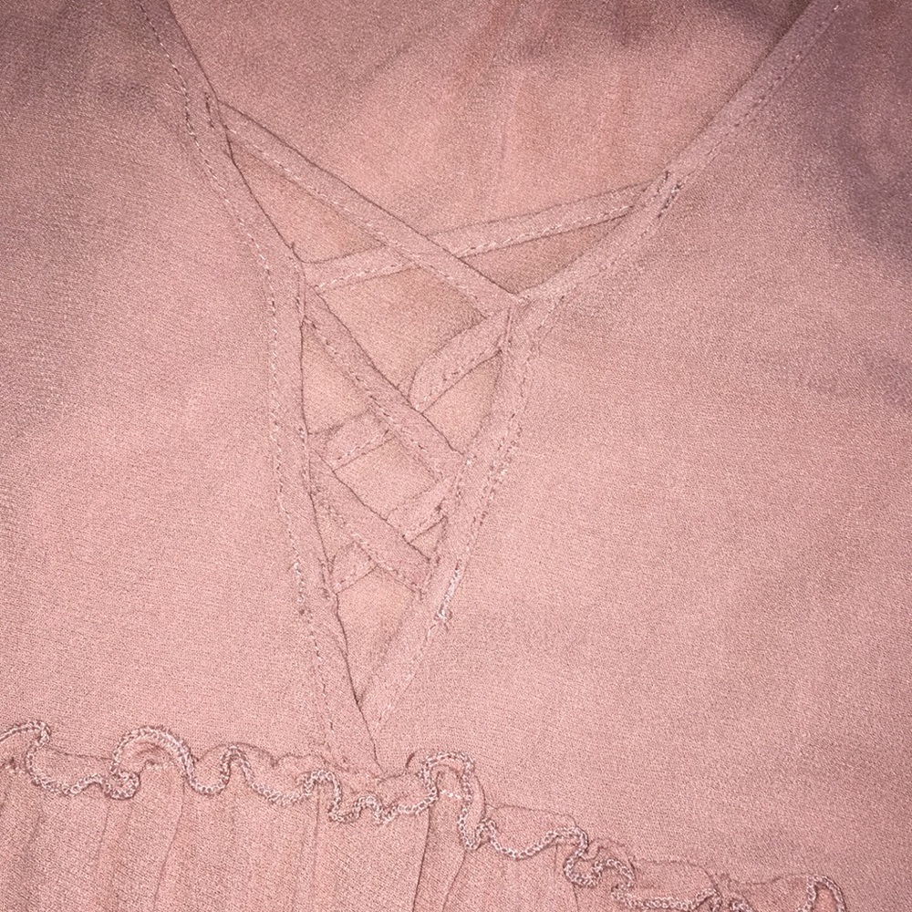 🌸Cute Papaya Blouse - Picture 3 of 4